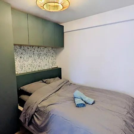 Center Compans Free Parking Wifi Subway Airport Apartamento