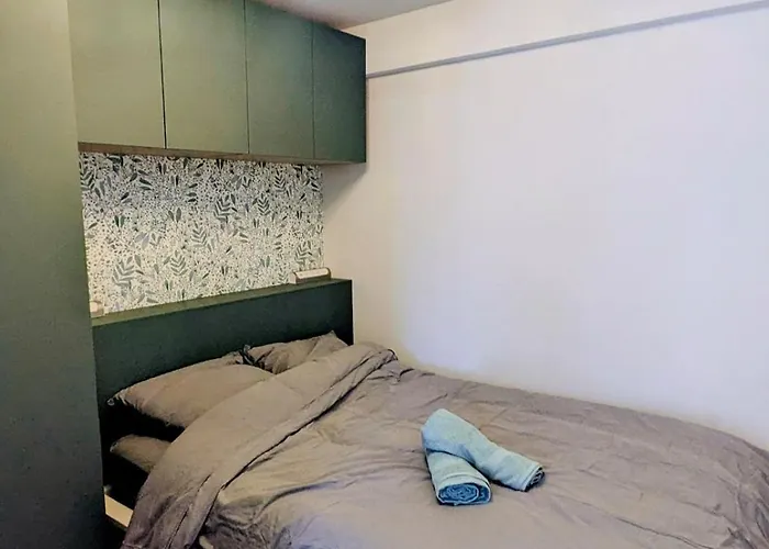 Studio Center Compans Free Parking Wifi Subway Airport 아파트