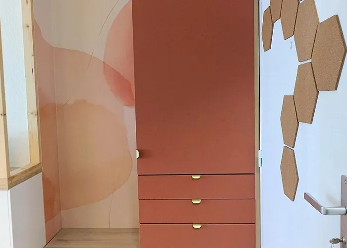 Studio Center Compans Free Parking Wifi Subway Airport 아파트 *