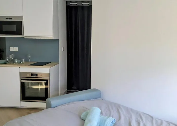 Center Compans Free Parking Wifi Subway Airport Appartement *